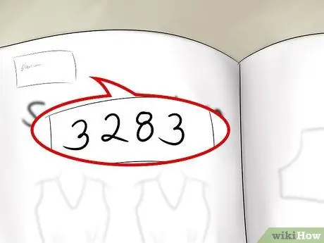 Прочтите выкройку, шаг 1