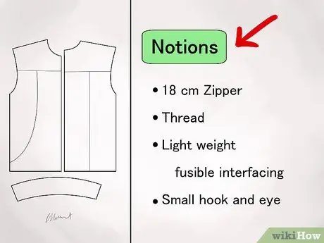 Прочтите выкройку, шаг 6