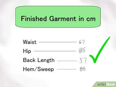 Прочтите выкройку, шаг 9