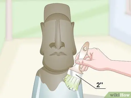 Покраска бетонных статуй, шаг 10