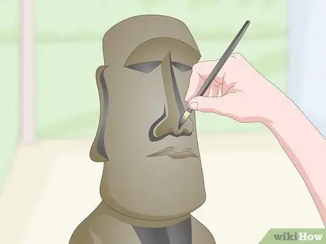 Покраска бетонных статуй, шаг 13