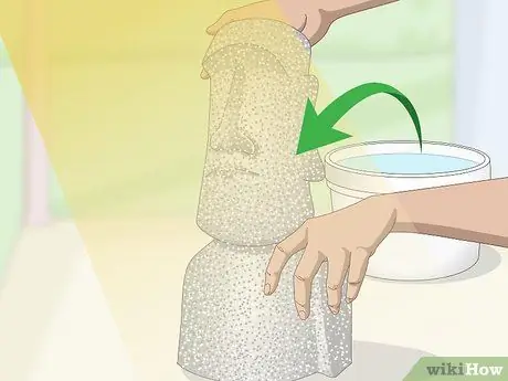 Покраска бетонных статуй, шаг 2