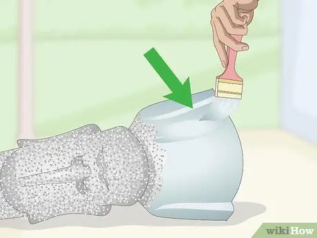 Покраска бетонных статуй, шаг 6