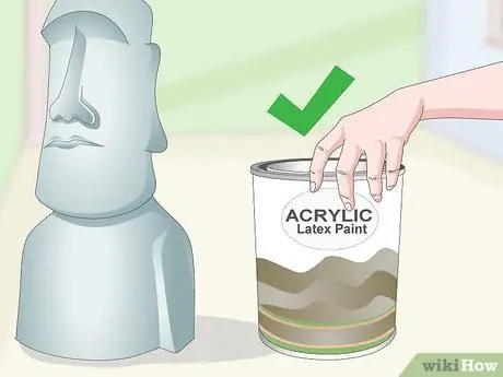 Покраска бетонных статуй, шаг 9