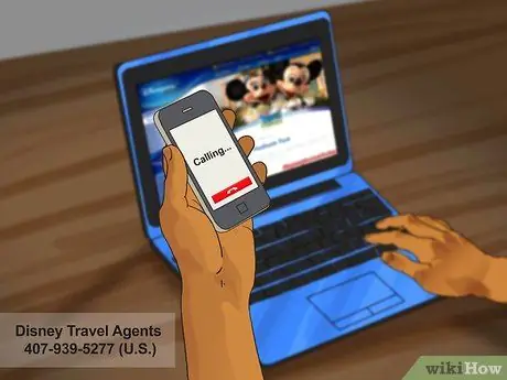 Планируйте отпуск Диснея, шаг 2
