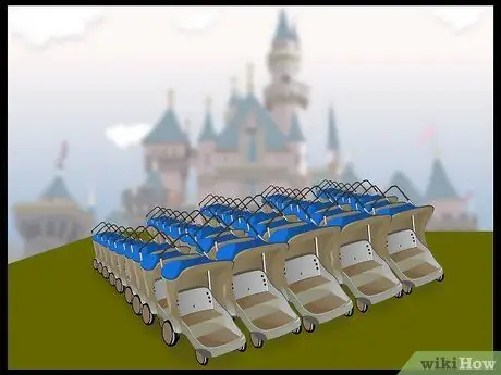 Используйте коляски в Walt Disney World, шаг 3