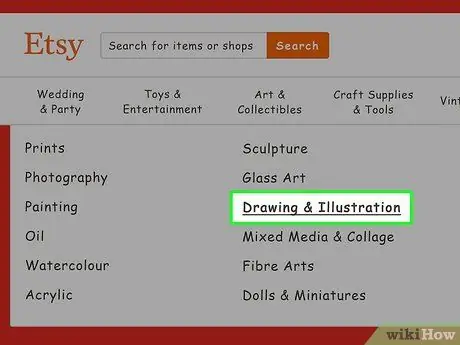 Продать искусство на Etsy, шаг 1
