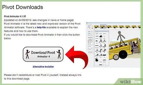 Анимация с помощью Pivot Stickfigure Animator Шаг 2