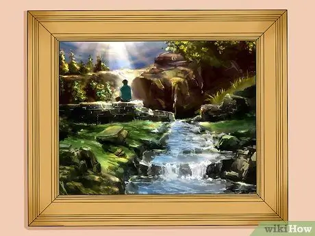 Создайте рамку для картины маслом, шаг 2