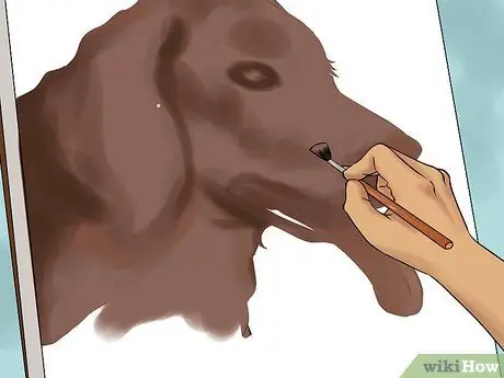 Нарисуйте портрет собаки. Шаг 7