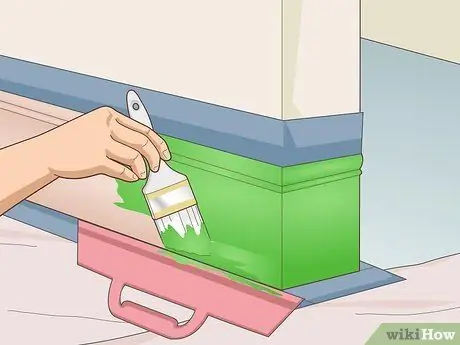 Покраска плинтусов ковром Шаг 10