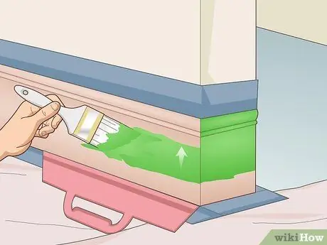 Покраска плинтусов ковром Шаг 9