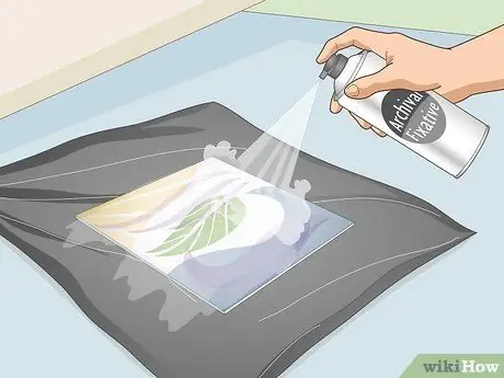 Картины акварелью лаком Шаг 4