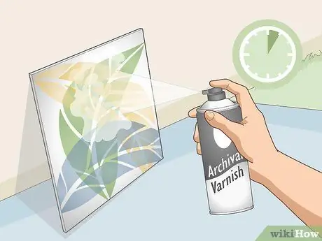 Картины акварелью лаком Шаг 9