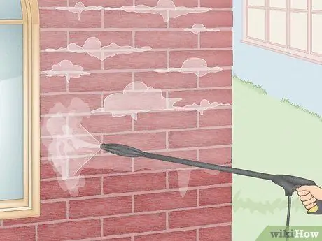 Чистая кирпичная стена Шаг 15