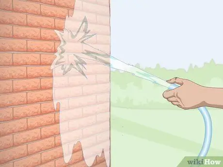 Чистая кирпичная стена Шаг 2