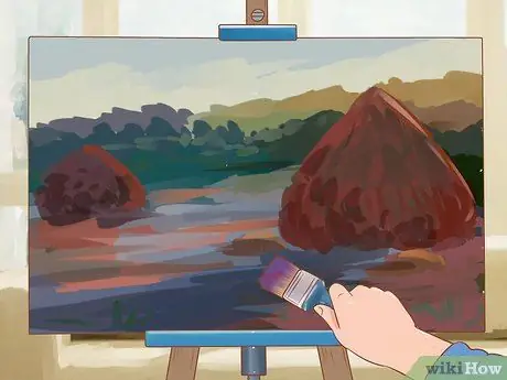 Рисуем искусство импрессионизма Шаг 10