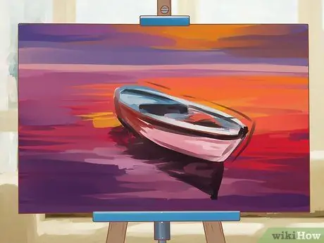 Раскрась искусство импрессионизма Шаг 15