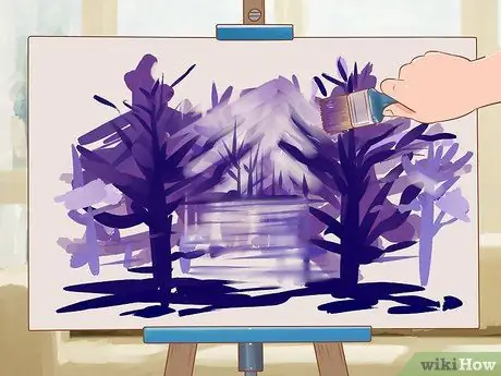 Рисуем искусство импрессионизма Шаг 3