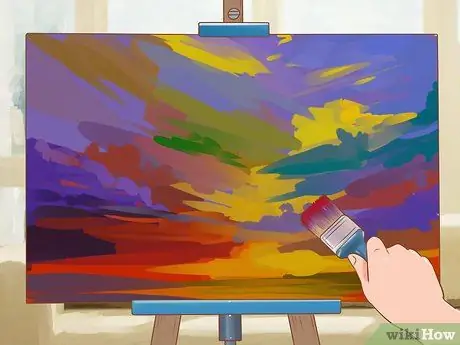 Рисуем искусство импрессионизма Шаг 7