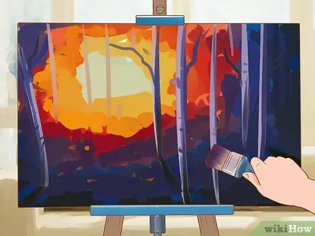 Раскрась искусство импрессионизма Шаг 8