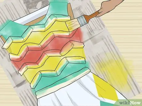 Рисуем на платье Шаг 4