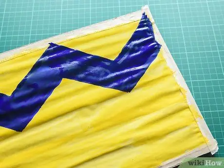 Раскрасьте полосы шеврона Шаг 7