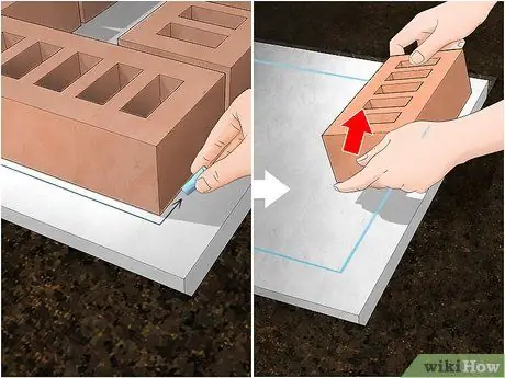 Постройте кирпичные колонны Шаг 5