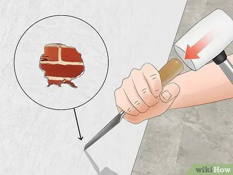 Разоблачить кирпич, шаг 1