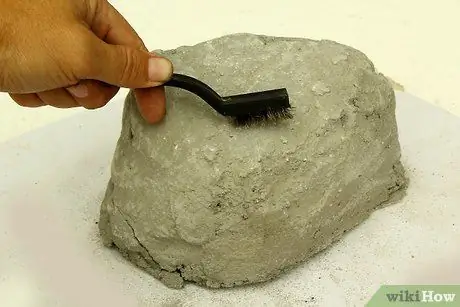 Сделайте искусственные камни из бетона Шаг 11