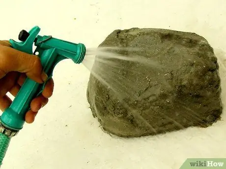 Сделайте искусственные камни из бетона Шаг 12