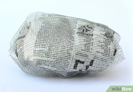 Сделайте искусственные камни из бетона Шаг 3