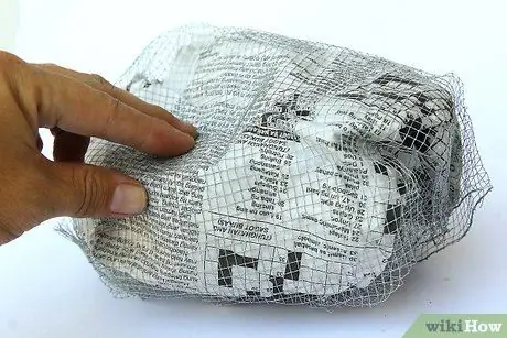 Сделайте искусственные камни из бетона Шаг 4