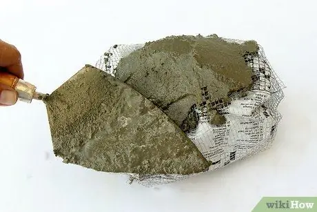 Сделайте искусственные камни из бетона Шаг 8