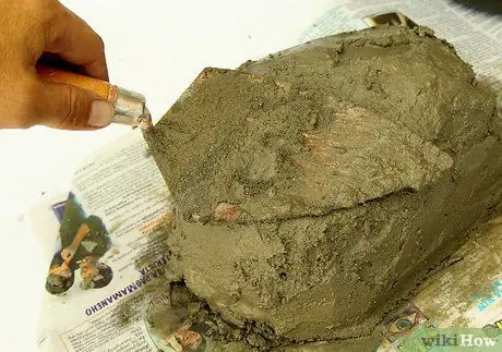 Сделайте искусственные камни из бетона Шаг 8 Пуля 1