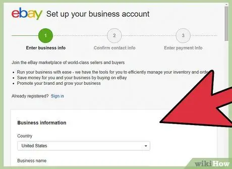 Продать картины на eBay Шаг 2
