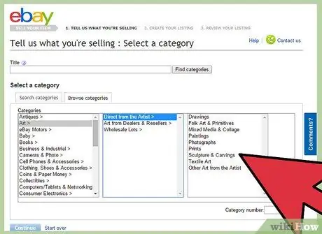 Продать картины на eBay Шаг 8