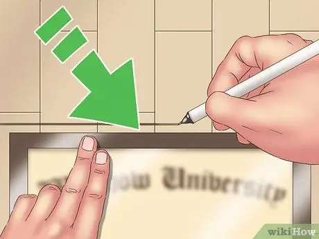 Вывешивание дипломов Шаг 4