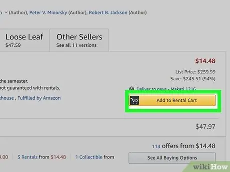 Взять напрокат книги на Amazon Step 4