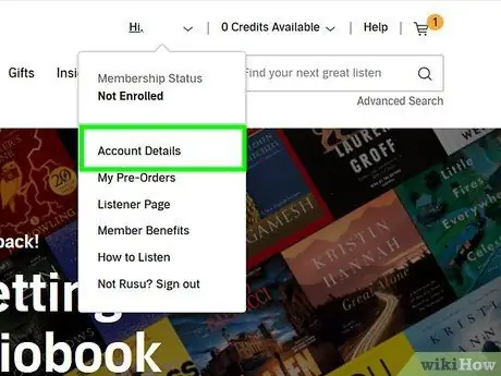 Верните или обменяйте книгу на Audible Шаг 9 Верните или обменяйте книгу на Audible Шаг 9