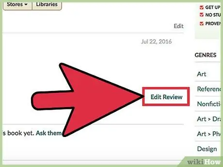 Напишите новый отзыв о Goodreads Шаг 5 Напишите новый отзыв о Goodreads Шаг 5