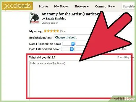 Напишите новый отзыв о Goodreads Step 7 Напишите новый отзыв о Goodreads Step 7