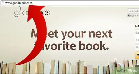 Обновите статус чтения вашей страницы на Goodreads Шаг 1 Обновите статус чтения вашей страницы на Goodreads Шаг 1