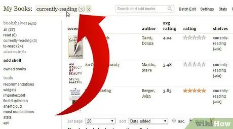 Обновите статус чтения вашей страницы в Goodreads Шаг 12 Обновите статус чтения вашей страницы в Goodreads Шаг 12