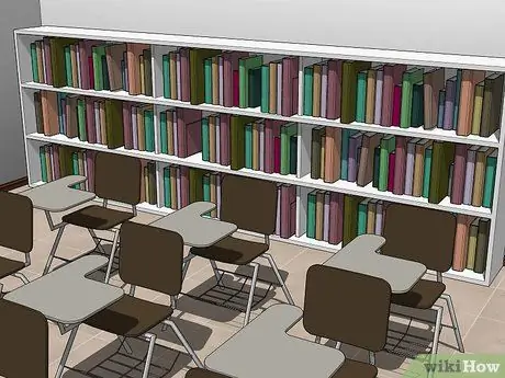 Храните большие книги в классе Шаг 9