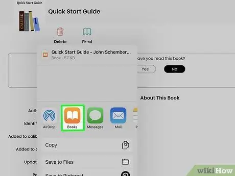 Читайте электронные книги с ПК на iPad с Caliber Step 16