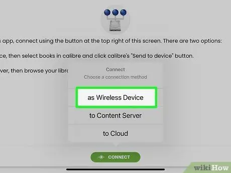 Читайте электронные книги с ПК на iPad с помощью Caliber Step 9
