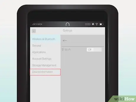 Сбросить Nook HD Шаг 7 Сбросить Nook HD Шаг 7