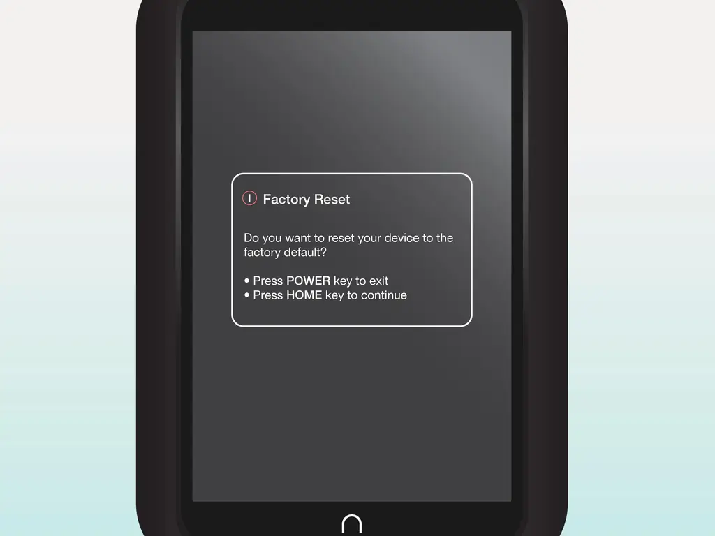 3 способа сбросить настройки Nook HD