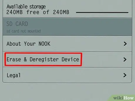 Сброс к заводским настройкам в Nook Шаг 12 Сброс к заводским настройкам в Nook Шаг 12